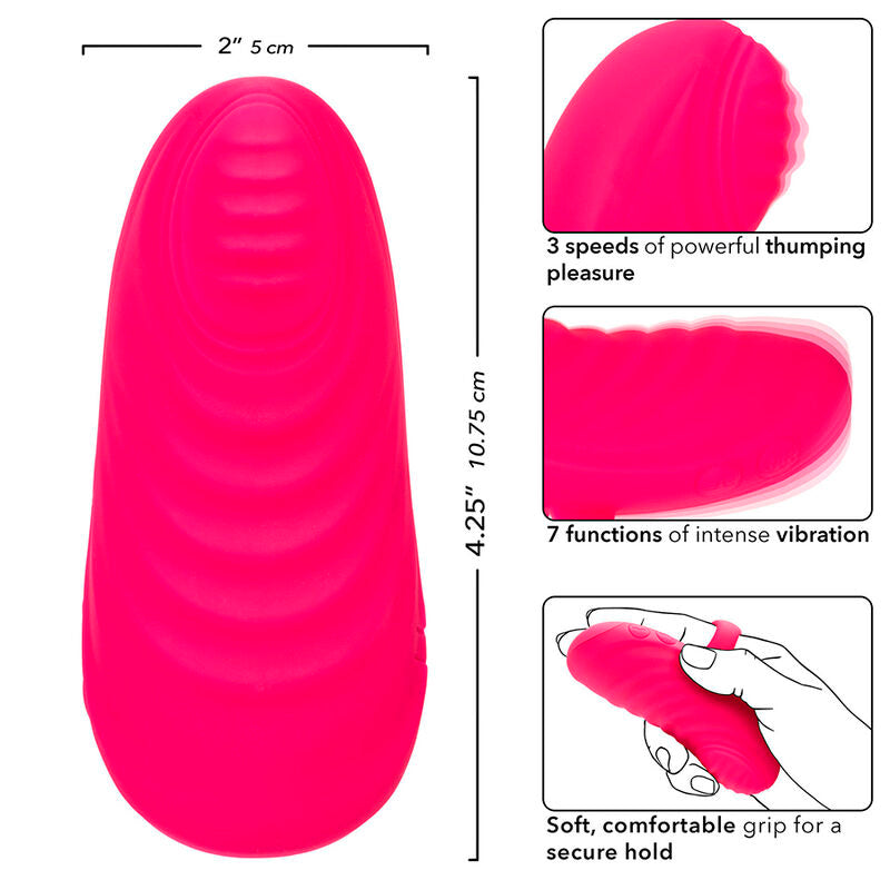 CALEXOTICS - ENVY MASSEUR À BILLE PORTABLE 7 VIBRATIONS ROSE - Sensualia