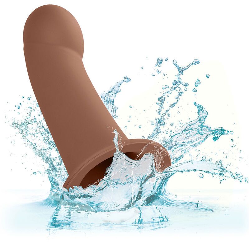 CALEXOTICS - EXTENSION PERFORMANCE MAXX AVEC HARNAIS PEAU BRUN - Sensualia