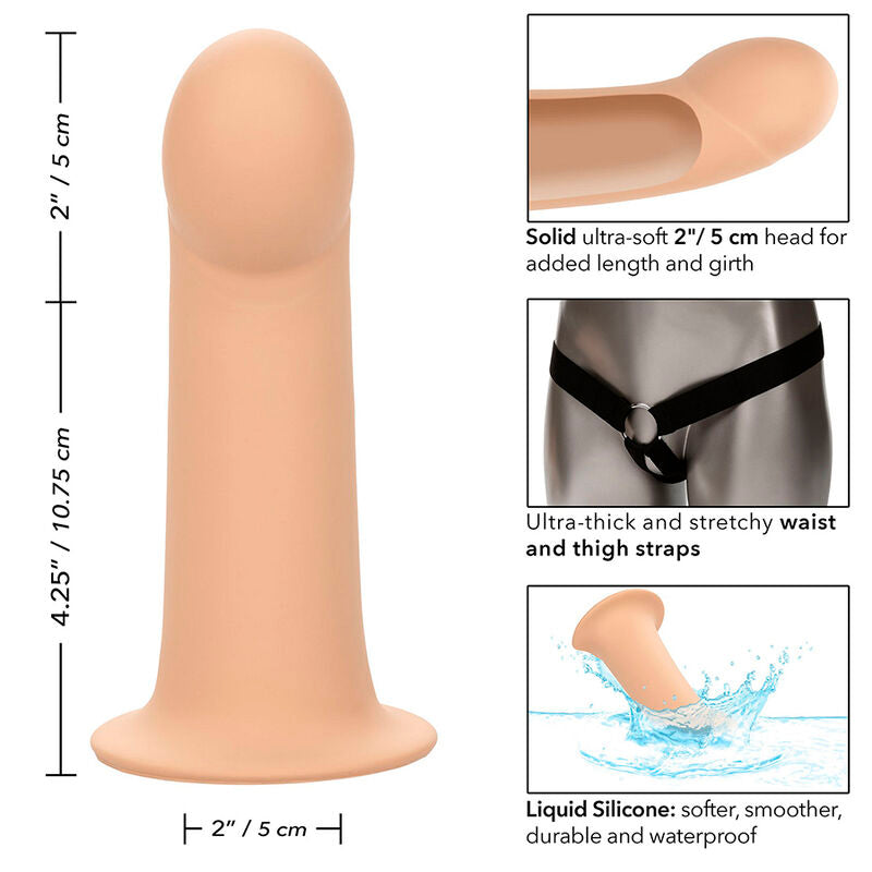 CALEXOTICS - EXTENSION PERFORMANCE MAXX AVEC HARNAIS PEAU CLAIRE - Sensualia