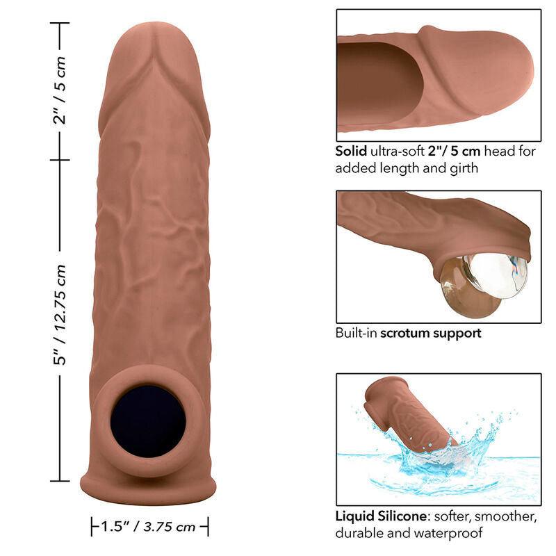 CALEXOTICS - EXTENSION PERFORMANCE MAXX LIFE-LIKE 7 PEAU MARRON - Sensualia