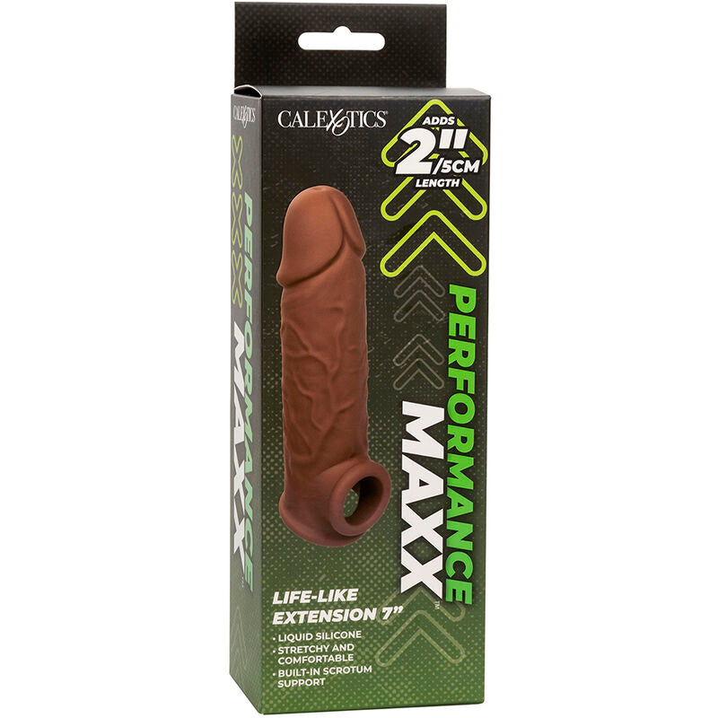 CALEXOTICS - EXTENSION PERFORMANCE MAXX LIFE-LIKE 7 PEAU MARRON - Sensualia
