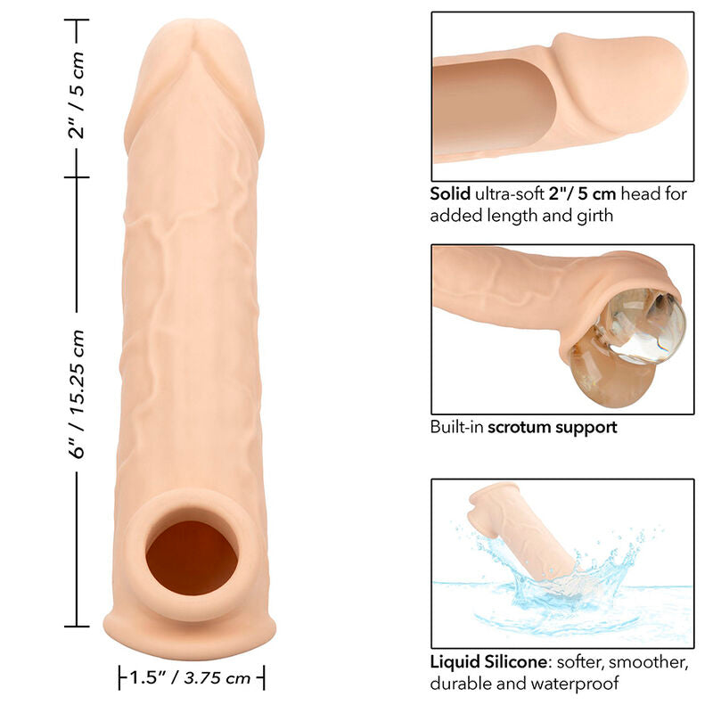 CALEXOTICS - EXTENSION PERFORMANCE MAXX LIFE-LIKE 8 PEAU CLAIRE - Sensualia