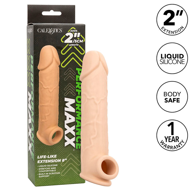 CALEXOTICS - EXTENSION PERFORMANCE MAXX LIFE-LIKE 8 PEAU CLAIRE - Sensualia