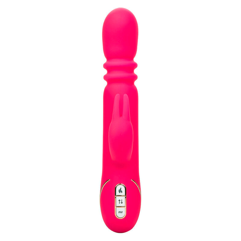 CALEXOTICS - JACK FANTASY TRIPLE VIBRATEUR CHAUFFANT LAPIN ROSE - Sensualia