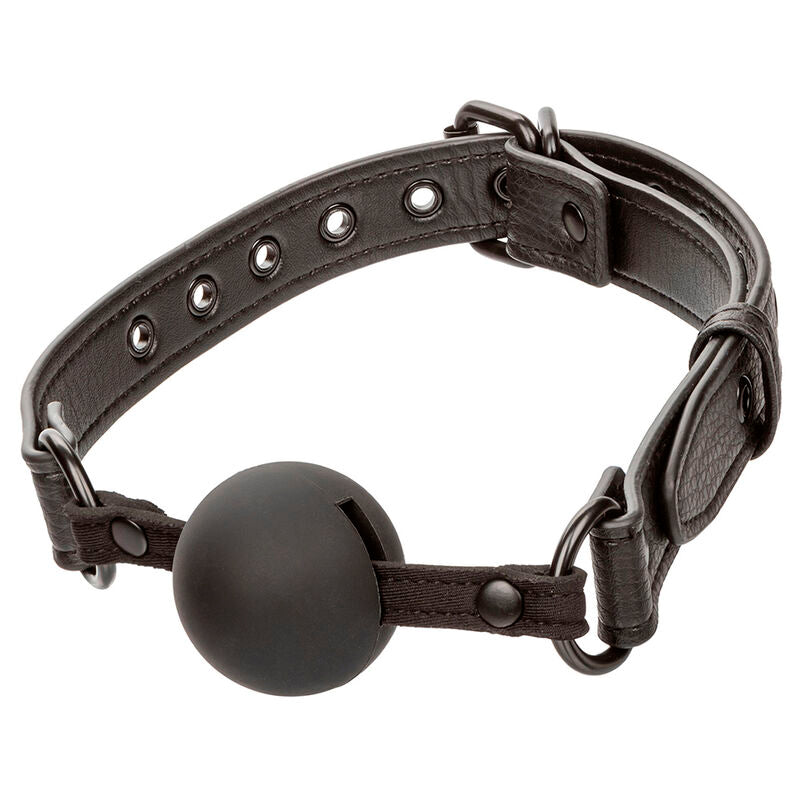 CALEXOTICS - NOCTURNAL BÂILLON À BOULE EN SILICONE NOIR - Sensualia