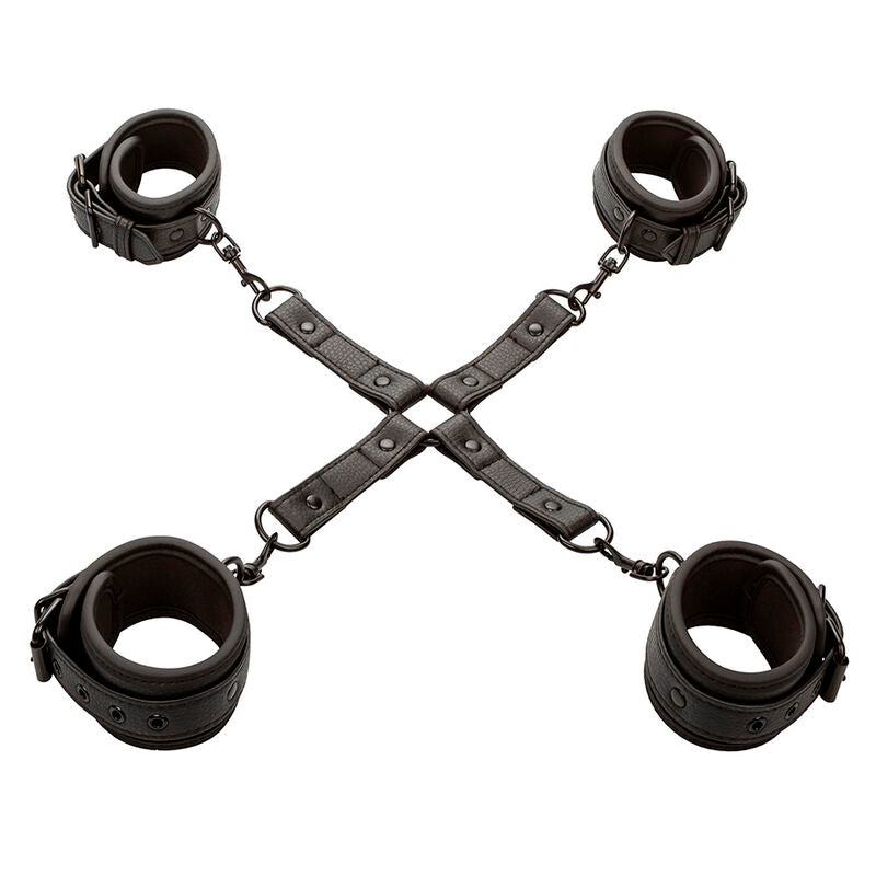 CALEXOTICS - NOCTURNAL CONNECTEUR TIE HOG CUERO AJUSTABLE NOIR - Sensualia