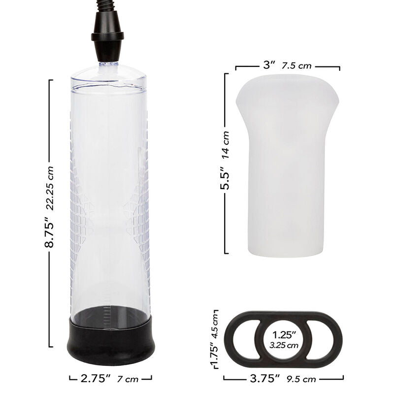 CALEXOTICS - PEAK KIT DE POMPE D'ASPIRATION - Sensualia