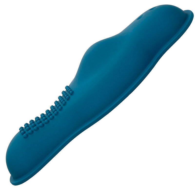 CALEXOTICS - RIDER MASSAGER DOUBLE MOTEUR TÉLÉCOMMANDE BLEU - Sensualia