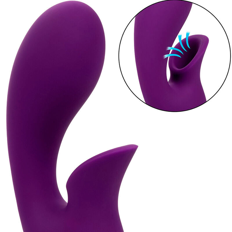 CALEXOTICS - STIMULATEUR ET SUCKER HUNTINGTON BEACH HEARTBREAKER VIOLET PAR CALIFORNIA DREAMING - Sensualia