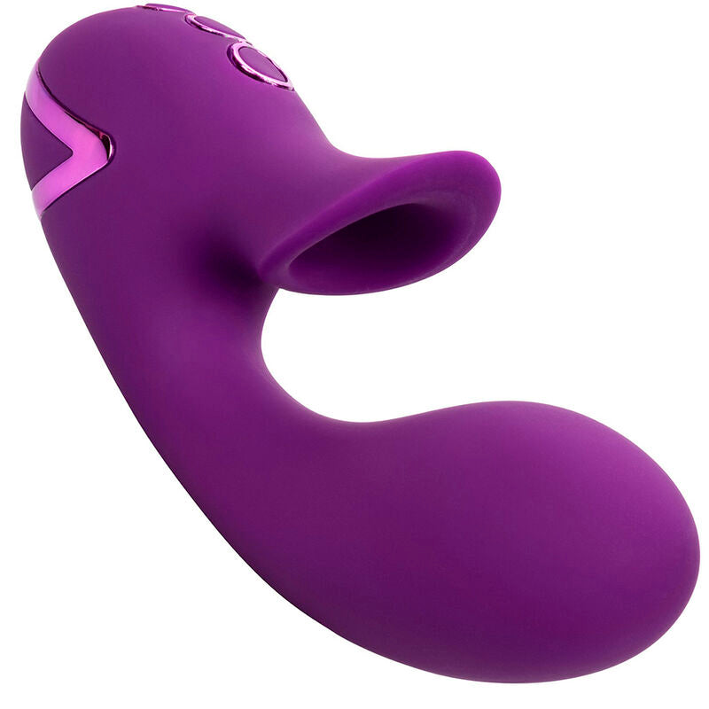 CALEXOTICS - STIMULATEUR ET SUCKER HUNTINGTON BEACH HEARTBREAKER VIOLET PAR CALIFORNIA DREAMING - Sensualia