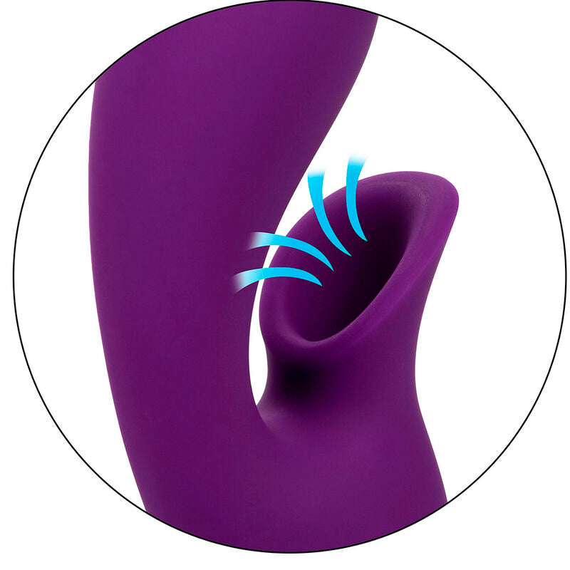 CALEXOTICS - STIMULATEUR ET SUCKER HUNTINGTON BEACH HEARTBREAKER VIOLET PAR CALIFORNIA DREAMING - Sensualia