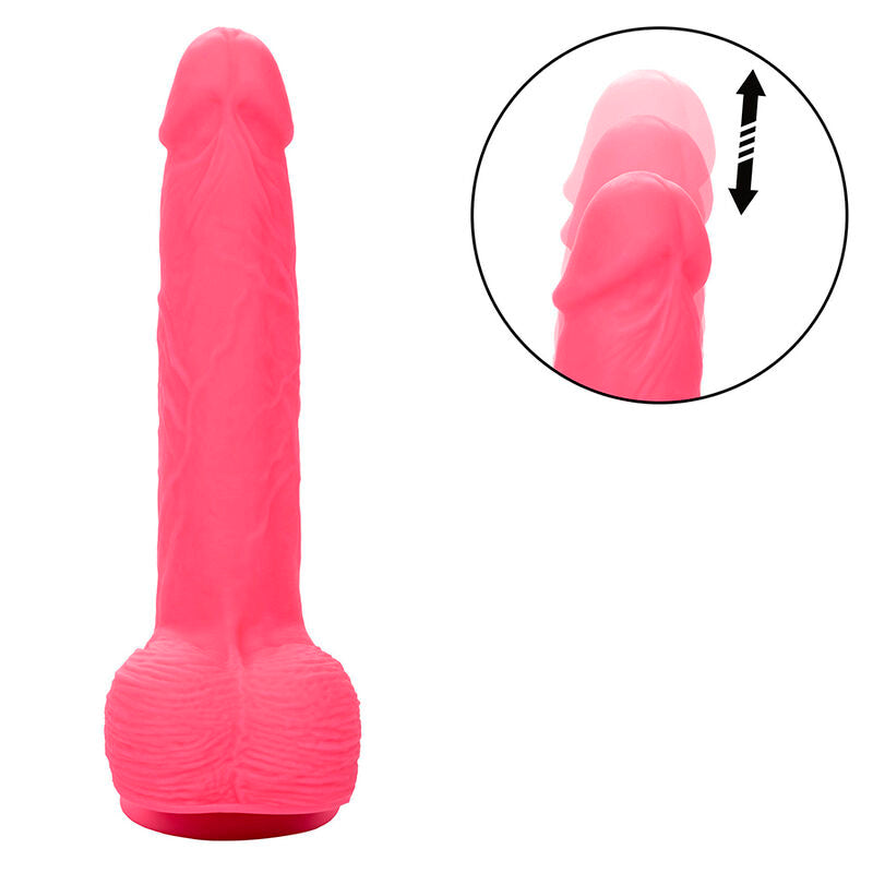 CALEXOTICS - STUDS VIBRATEUR RÉALISTE 10 VIBRATIONS ROSE - Sensualia