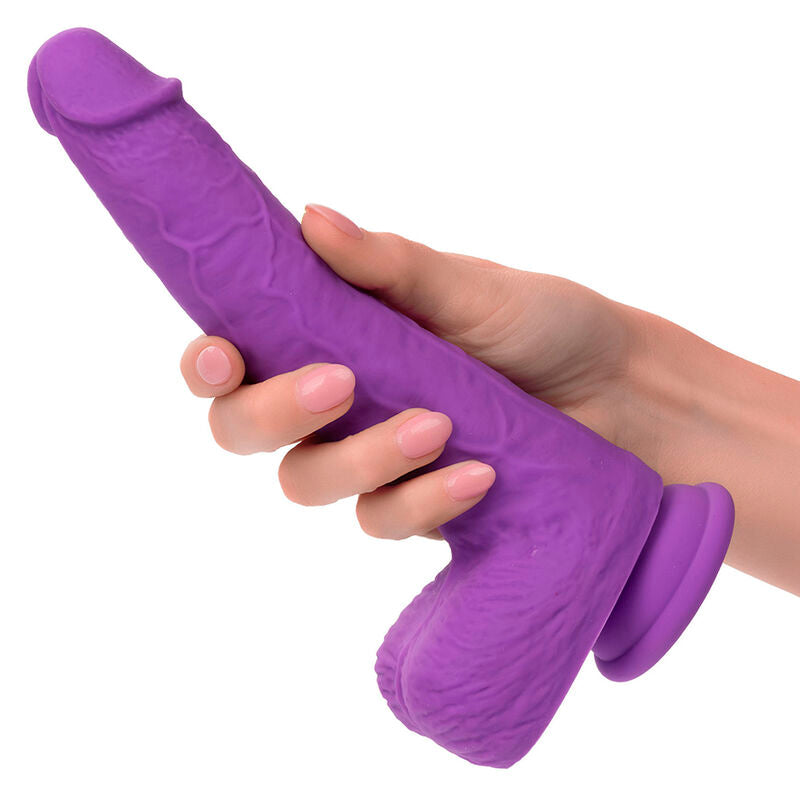 CALEXOTICS - STUDS VIBRATEUR RECHARGEABLE ET ROTATIF 10 VIBRATIONS VIOLET - Sensualia