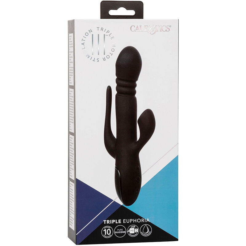 CALEXOTICS - VIBRATEUR TRIPLE EUPHORIA NOIR - Sensualia
