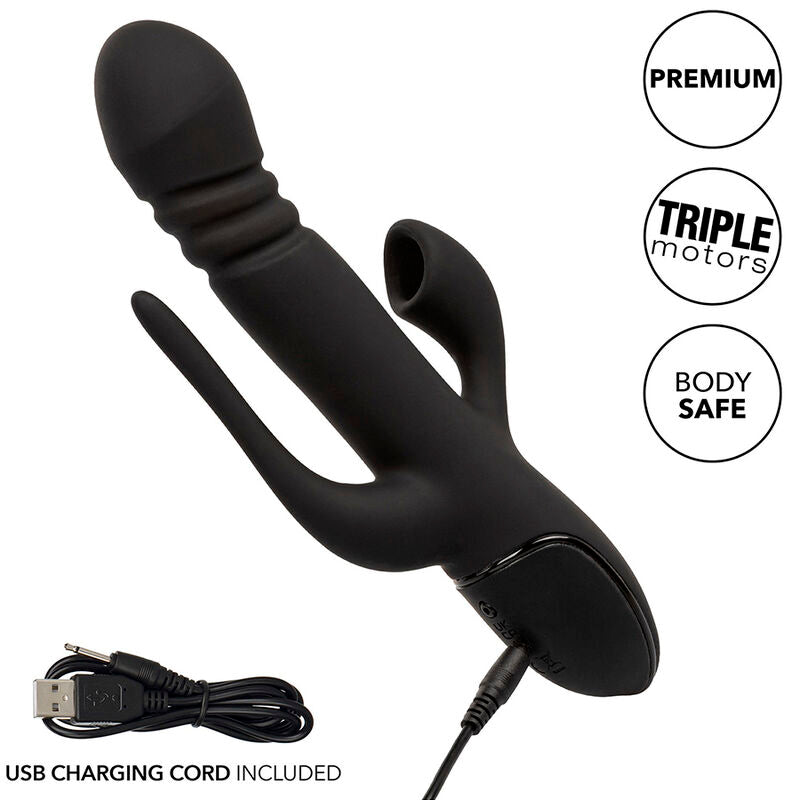 CALEXOTICS - VIBRATEUR TRIPLE EUPHORIA NOIR - Sensualia