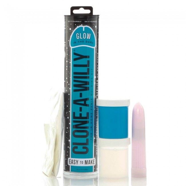 CLONE A WILLY - CLONEUR DE PÉNIS BLEU LUMINESCENT AVEC VIBRATEUR - Sensualia