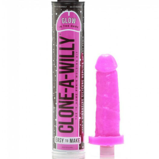 CLONE A WILLY - CLONEUR DE PÉNIS ROSE LUMINESCENT AVEC VIBRATEUR - Sensualia