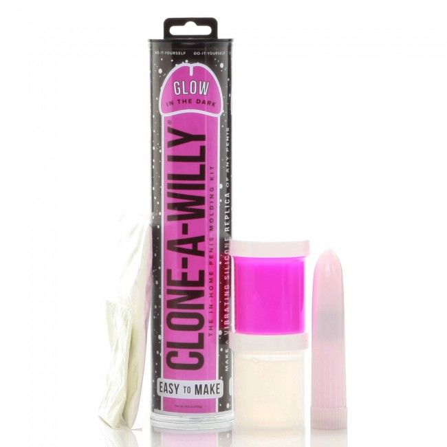 CLONE A WILLY - CLONEUR DE PÉNIS ROSE LUMINESCENT AVEC VIBRATEUR - Sensualia