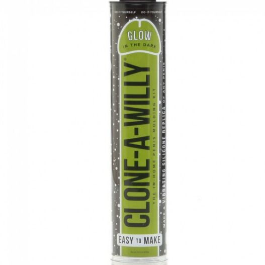 CLONE A WILLY - CLONEUR DE PÉNIS VERT LUMINESCENT AVEC VIBRATEUR - Sensualia