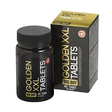 COBECO - BIG BOY GOLDEN XXL 45TABS - Sensualia