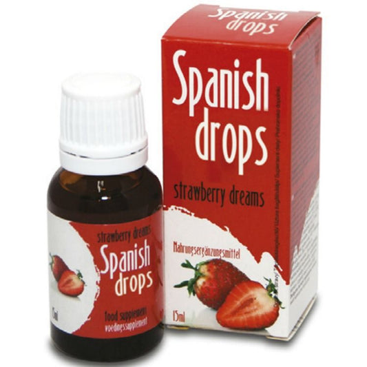 COBECO - MOUCHE ESPAGNOLE RÊVES DE FRAISE 15 ML - Sensualia
