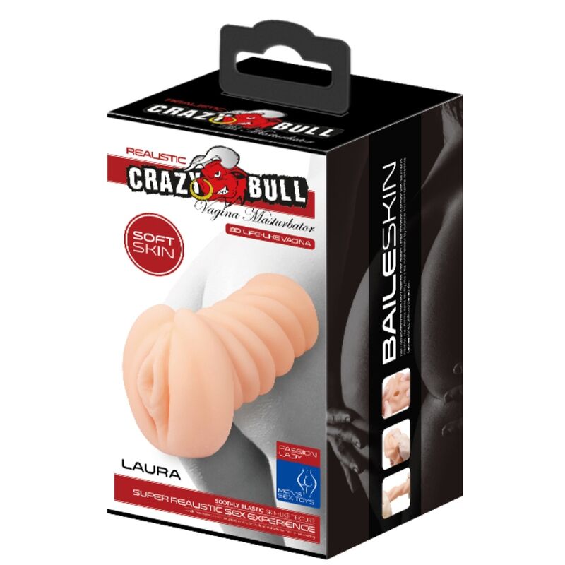 CRAZY BULL - MASTURBATEUR VAGIN PORTABLE - Sensualia