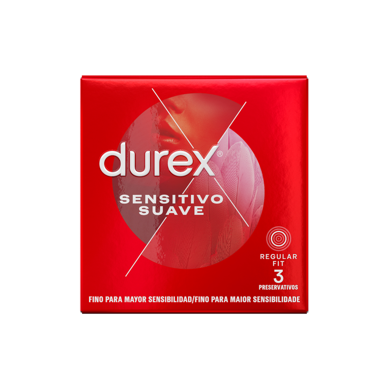 DUREX - DOUX ET SENSIBLE 3 UNITÉS - Sensualia