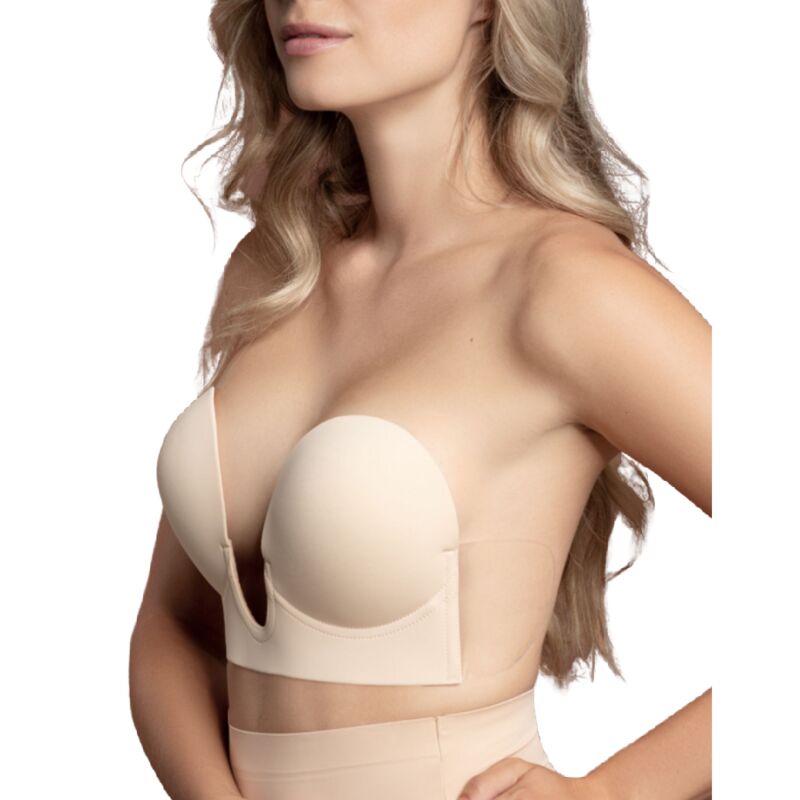 BYE-BRA - SOUTIEN-GORGE SANS POIGNÉES NOIR BONNET A - Sensualia