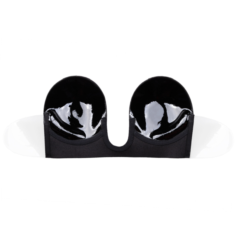BYE-BRA - SOUTIEN-GORGE SANS POIGNÉES NOIR BONNET A - Sensualia
