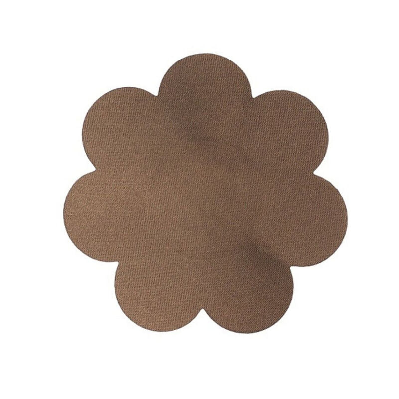 BYE-BRA - BODY TAPE 5 M X 6,5 CM + 3 PAIRES DE CACHE-MATIN MARRON - Sensualia