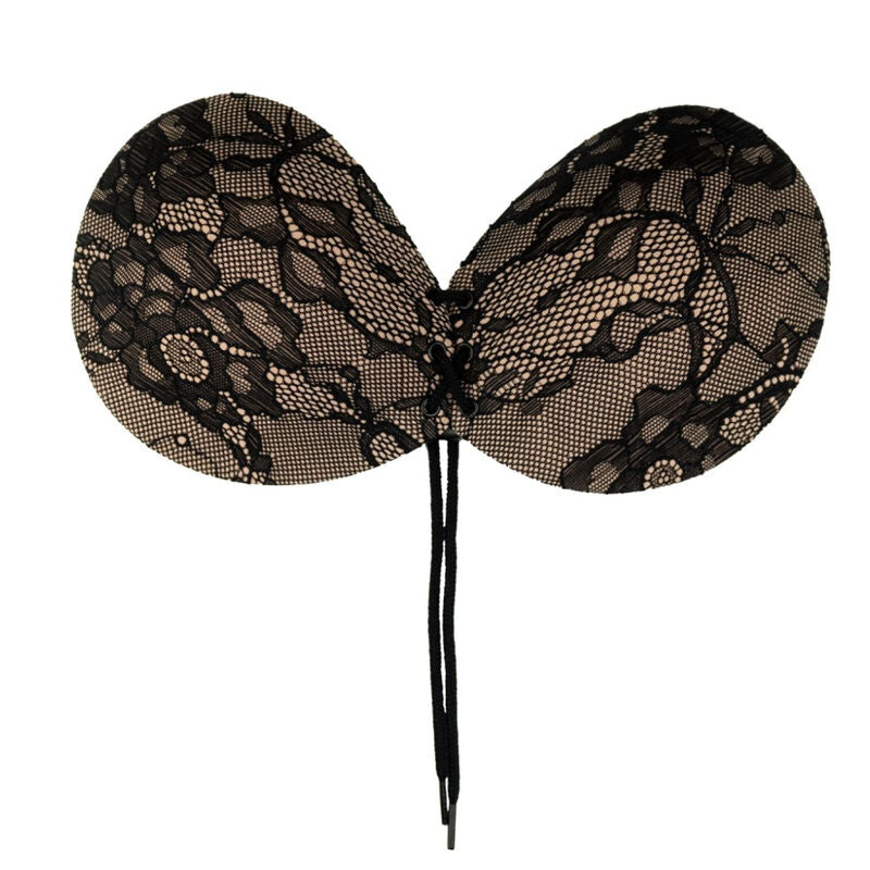 BYE-BRA - SOUTIEN-GORGE ADHÉSIF EMPLACEMENT & BRODERIE BONNET A - Sensualia