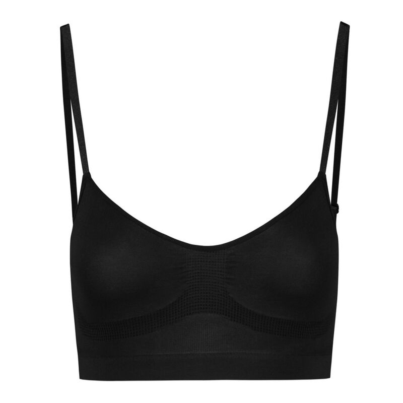 BYE-BRA - MEDIUM CONTROL SOUTIEN-GORGE SANS POINTS NOIR TAILLE XL - Sensualia