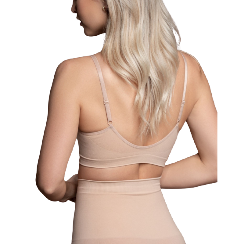 BYE-BRA - MEDIUM CONTROL SOUTIEN-GORGE SANS POINTS NOIR TAILLE XL - Sensualia