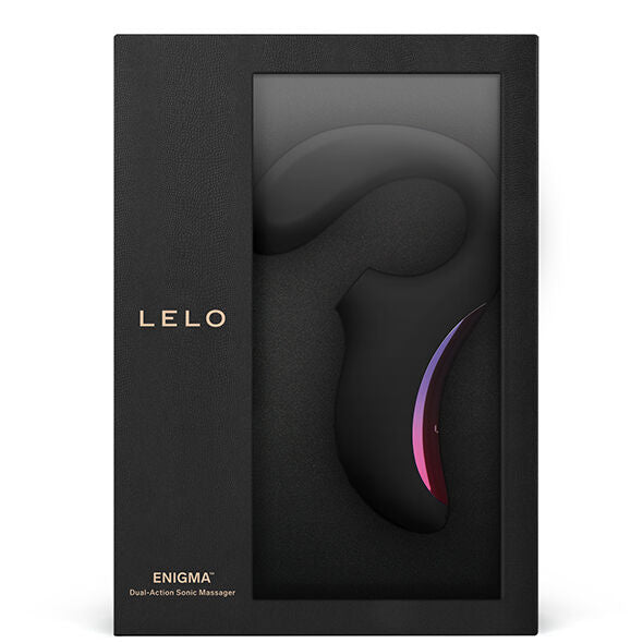 LELO - MASSEUR DE STIMULATION DOUBLE ASPIRATION ENIGMA NOIR - Sensualia