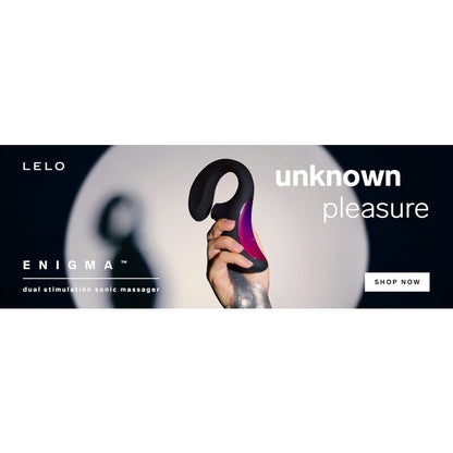LELO - MASSEUR DE STIMULATION DOUBLE ASPIRATION ENIGMA NOIR - Sensualia