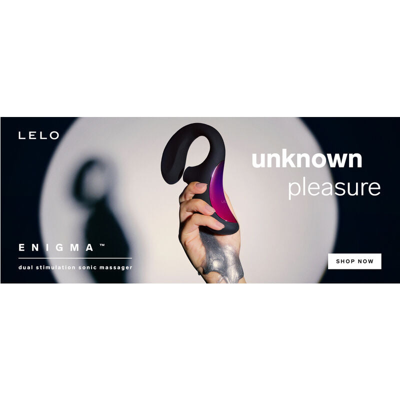 LELO - MASSEUR DE STIMULATION DOUBLE ASPIRATION ENIGMA NOIR - Sensualia