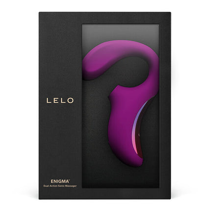 LELO - ENIGMA DOUBLE ASPIRATION STIMULATION MASSEUR  ROSE PROFONDE - Sensualia