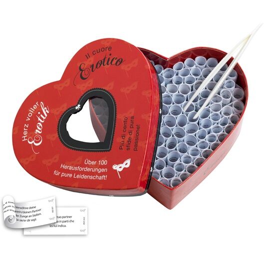 TEASE & PLEASE - HERZ VOLLER EROTIK & IL CUORE EROTIC ROUGE TEASE&PLEASE