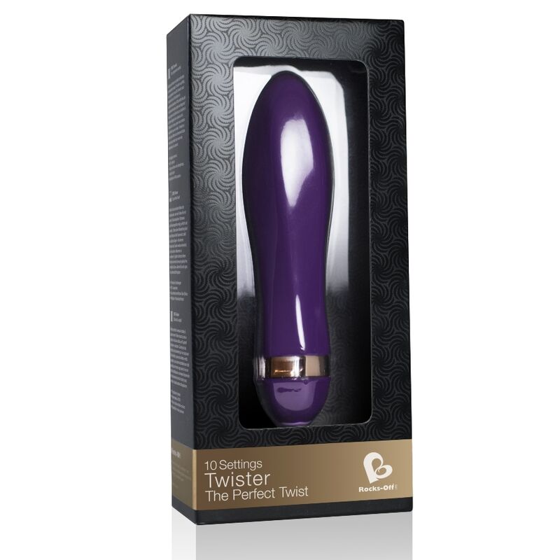 ROCKS-OFF - VIBRATEUR TWISTER 10 MODES - Sensualia