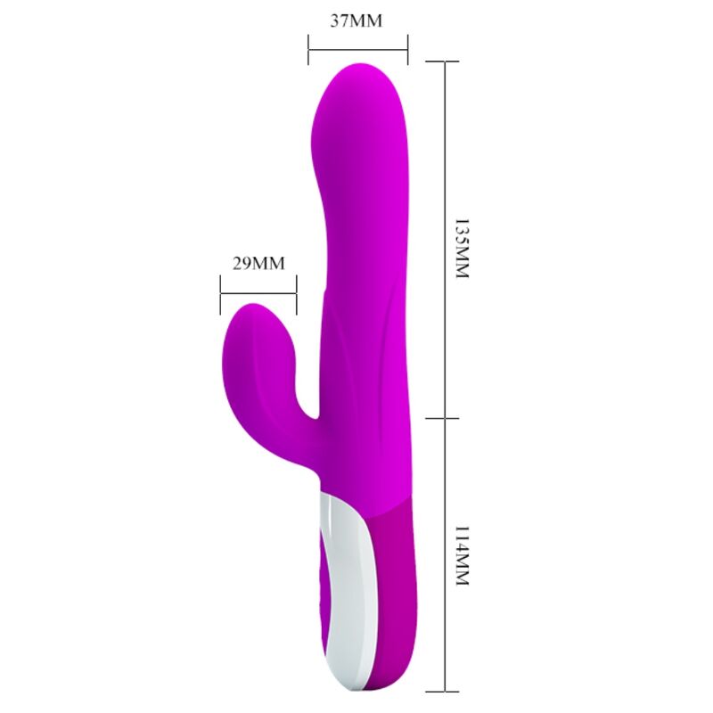 PRETTY LOVE - VIBRATEUR GONFLABLE RECHARGEABLE DEMPSEY - Sensualia