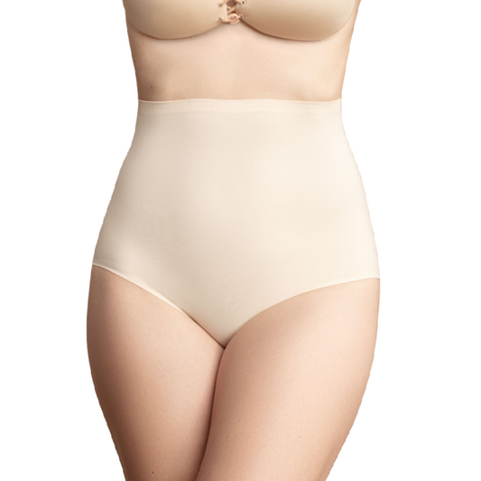 BYE-BRA - CULOTTE HAUTE AVEC REMBOURRAGE DES FESSES TAILLE S - Sensualia
