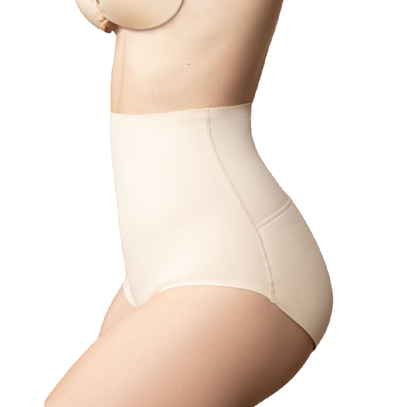 BYE-BRA - CULOTTE HAUTE AVEC REMBOURRAGE DES FESSES TAILLE S - Sensualia