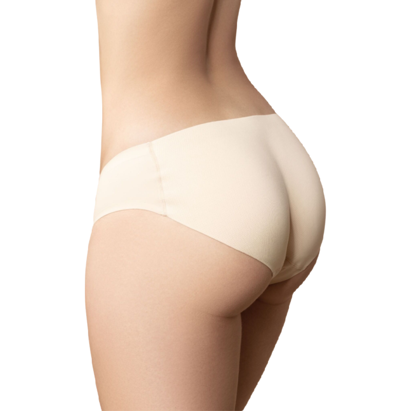 BYE BRA PANTIES BAJOS CON RELLENO NALGAS L - Sensualia