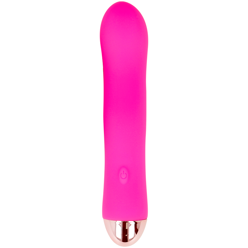 DOLCE VITA - VIBRATEUR RECHARGEABLE DEUX ROSE 7 VITESSES - Sensualia