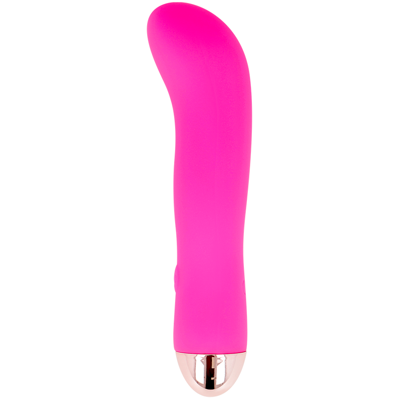 DOLCE VITA - VIBRATEUR RECHARGEABLE DEUX ROSE 7 VITESSES - Sensualia
