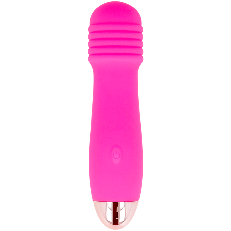 DOLCE VITA - VIBRATEUR RECHARGEABLE TROIS ROSE 7 VITESSES - Sensualia