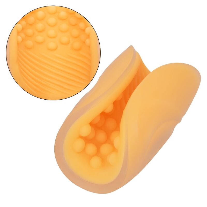 CALEXOTICS - MASTURBATEUR GRIP PERLÉ ORANGE - Sensualia