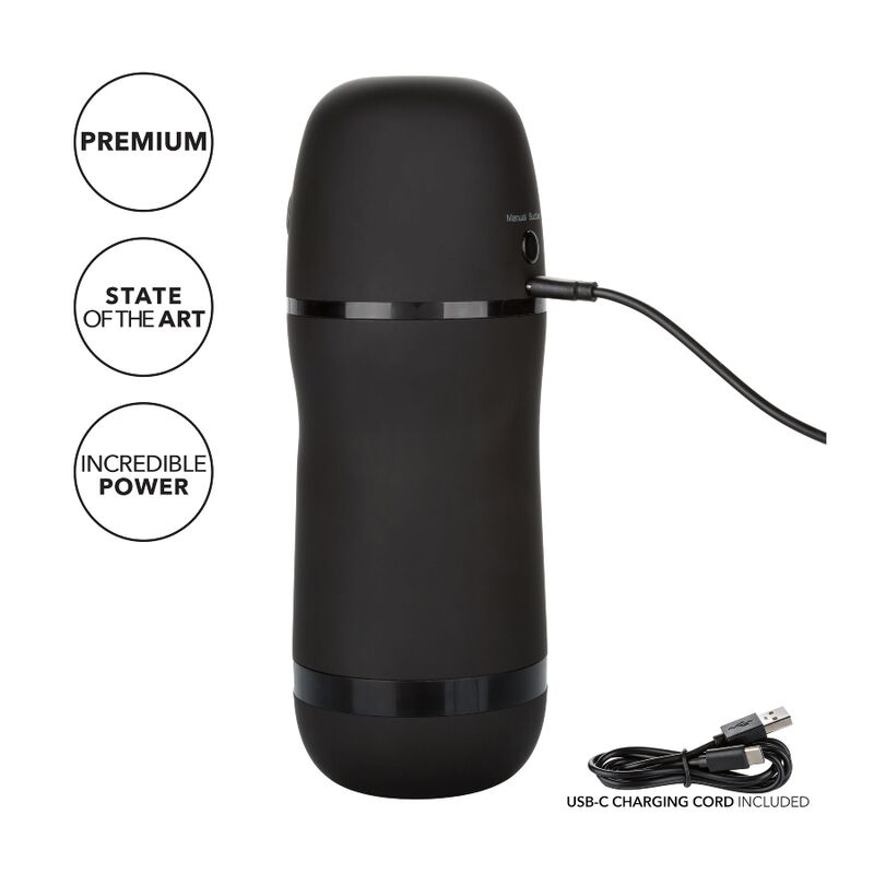 CALEXOTICS - FONCTIONS VIBRANTES ET DASPIRATION OPTIMUM POWER STROKER - Sensualia