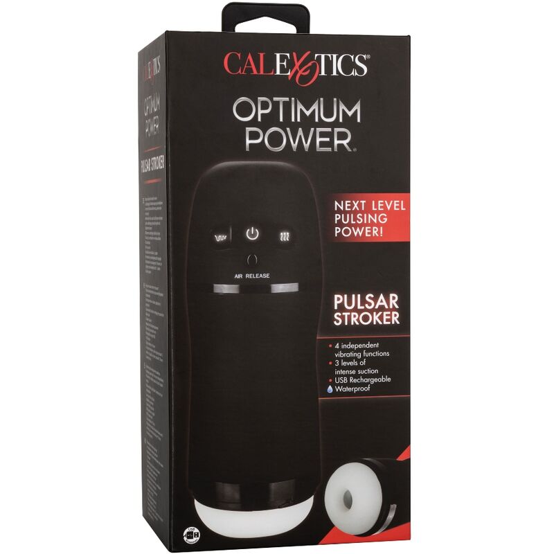 CALEXOTICS - FONCTIONS VIBRANTES ET DASPIRATION OPTIMUM POWER STROKER - Sensualia