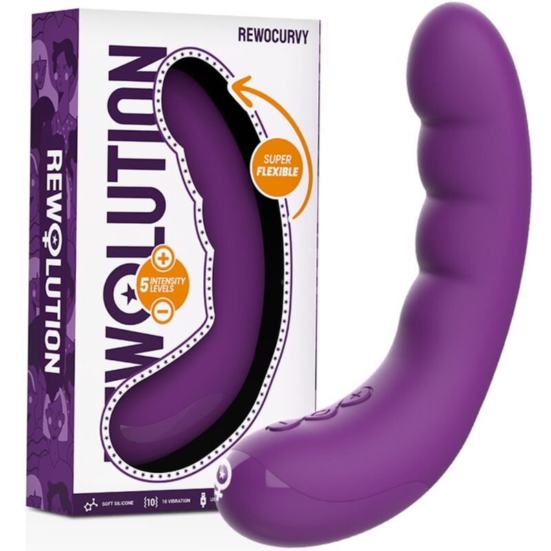 REWOLUTION - REWOCURVY VIBRATEUR FLEXIBLE RECHARGEABLE - Sensualia
